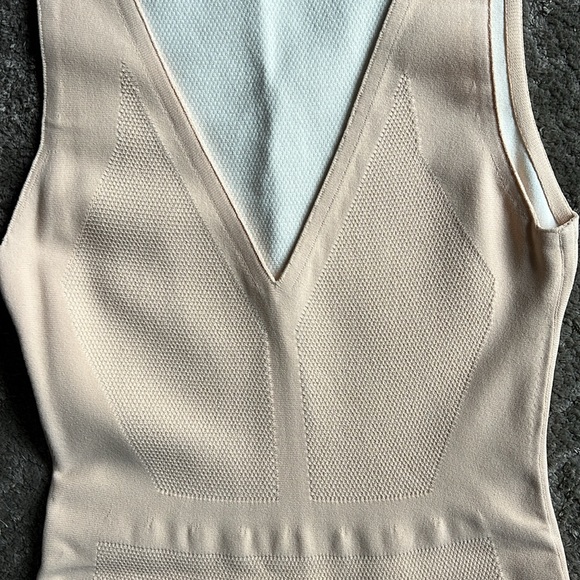 Narcisco Rodriguez peach dress size 42/6 - Picture 3 of 4